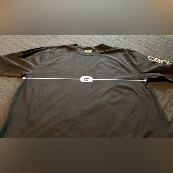 Carhartt Loose Fit Black Long Sleeve Tee XL - Picture 3 of 6